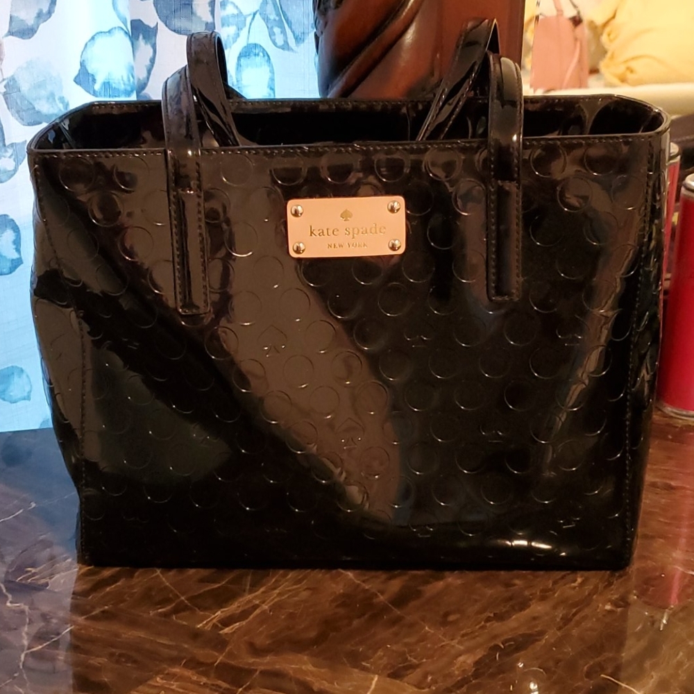 Kate ♠️ black patent leather